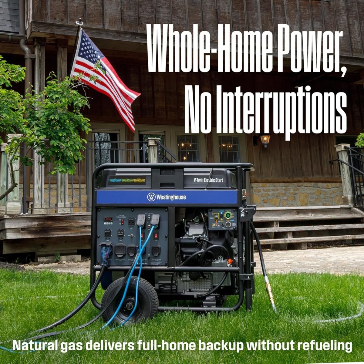 Westinghouse 28,000/20.000-Watt Tri-Fuel Portable Generator - Image 2